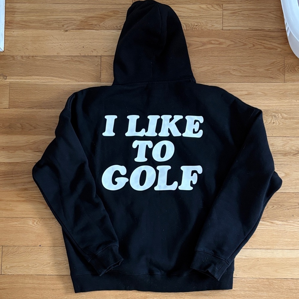 Men's Black Pullover Hoodie